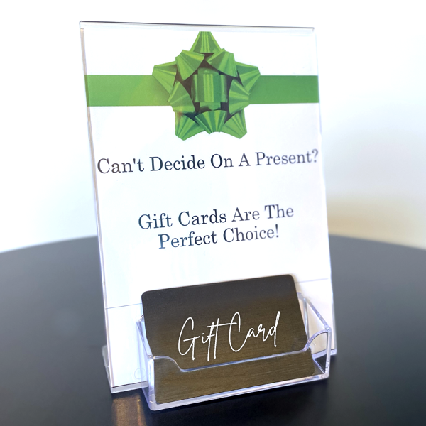 Gift Card Display Holder